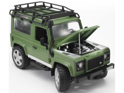 Bruder LAND ROVER s přepravníkem na koně 1:16